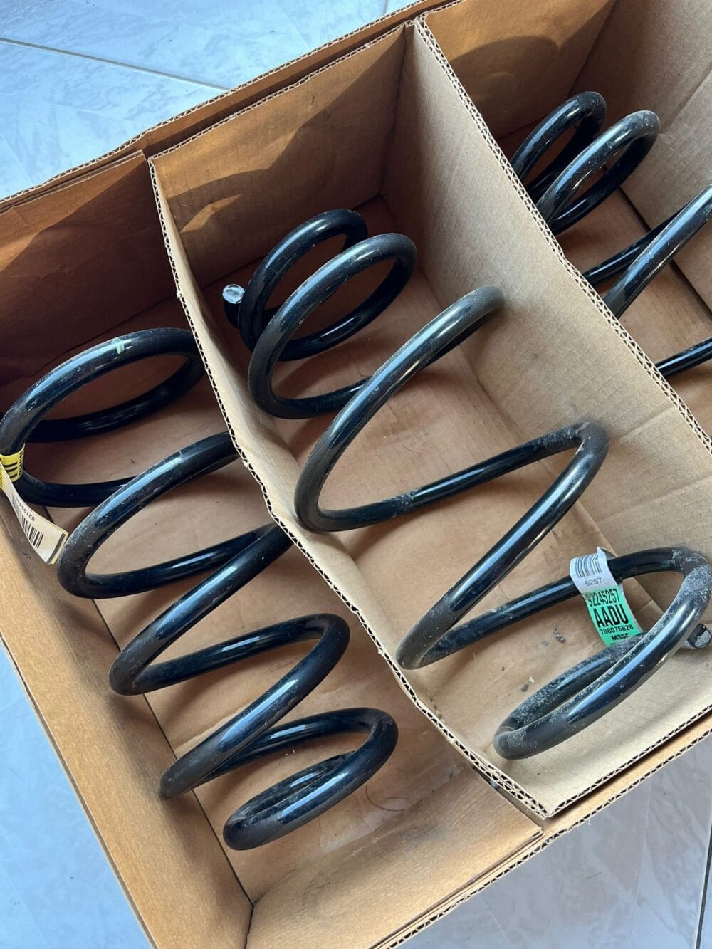 KIT MOLLE ORIGINALI GM PER CAMARO 2010/2015
