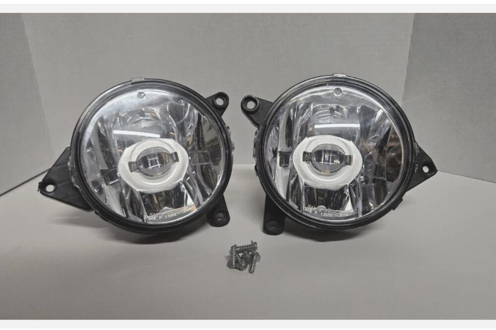 COPPIA FENDINEBBIA LED PER GRIGLIA ANT FORD MUSTANG 2013/2014