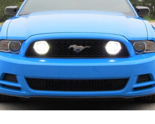 COPPIA FENDINEBBIA LED PER GRIGLIA ANT FORD MUSTANG 2013/2014