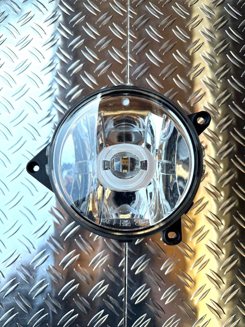 COPPIA FENDINEBBIA LED PER GRIGLIA ANT FORD MUSTANG 2013/2014